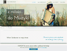 Tablet Screenshot of accordion.pl