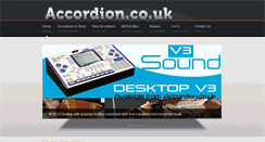 Desktop Screenshot of accordion.co.uk